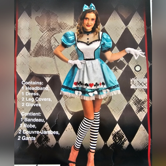 Amazing Alice Halloween Costume - Picture 1 of 2